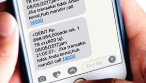 Cara Cek Saldo SMS Banking Mandiri