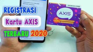 Cara Registrasi Kartu Axis Baru