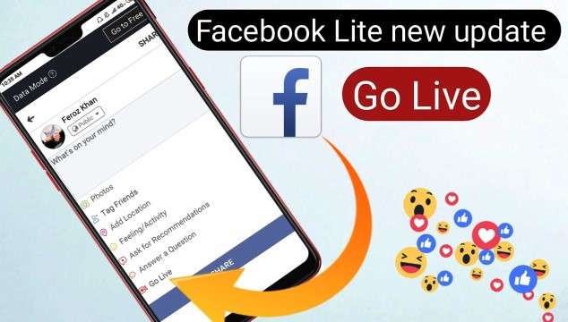 Cara Siaran Langsung di FB Lite