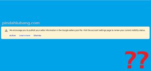 Cara Mengatasi sellers.json Google Adsense
