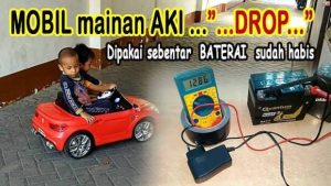 Cara Ngecas Mobil Mainan Aki