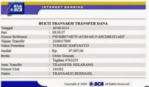 Nomor Referensi Transfer