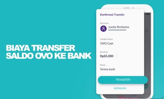 Biaya Transfer dari OVO ke Bank