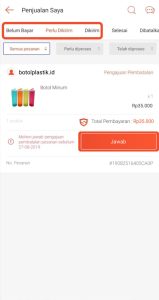 Cara Cancel Shopee