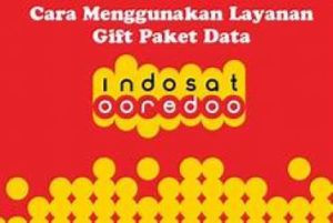 Cara Gift Paket Indosat