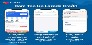 Cara Mengisi Lazada Credit