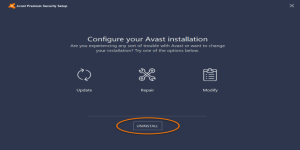 Cara Uninstall Avast