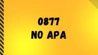 0877 No Apa