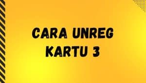 Cara Unreg Kartu 3