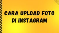 Cara Upload Foto Di Instagram